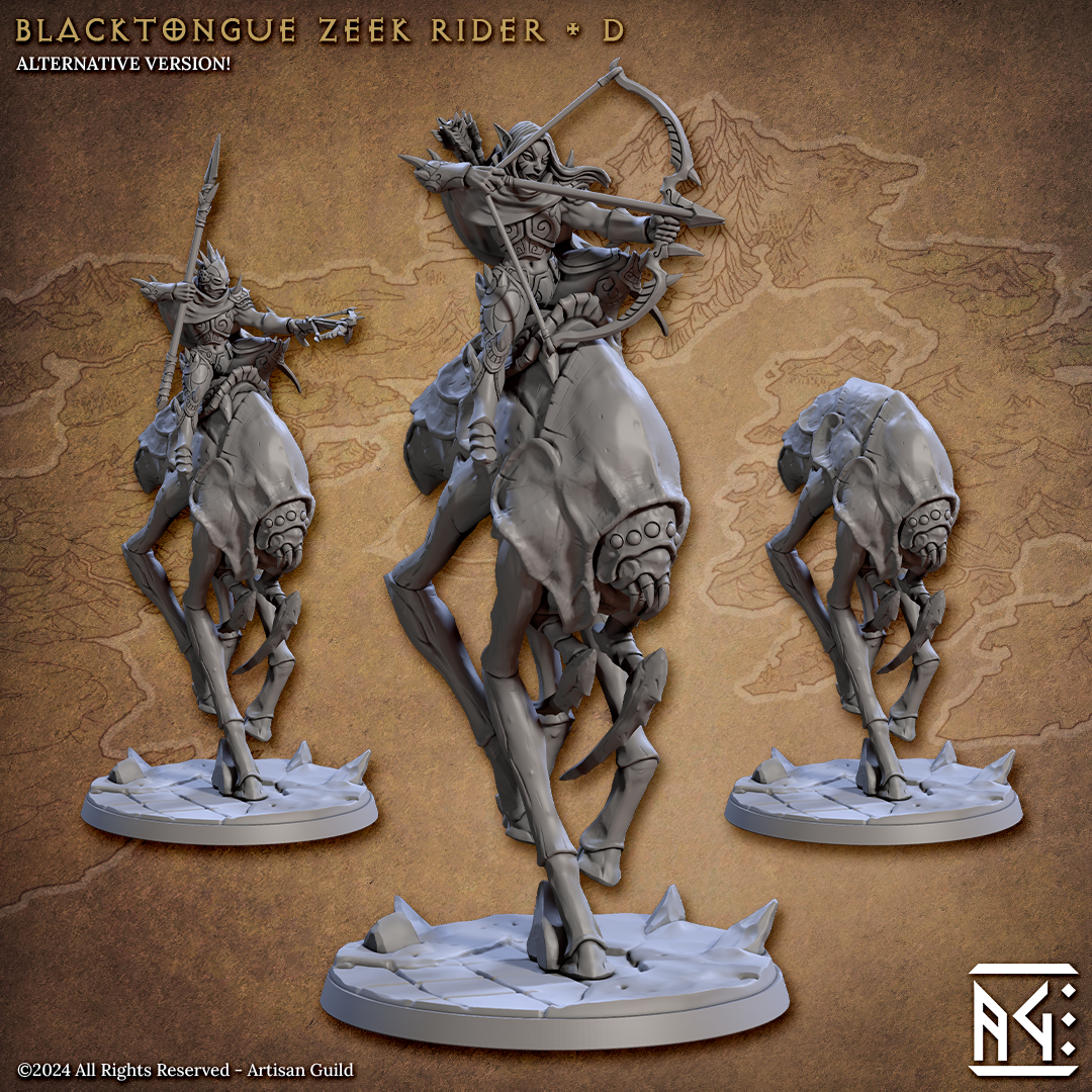 Artisan Guild - Blacktongue Zeek Rider D - Blacktongue Assassins 2024 January