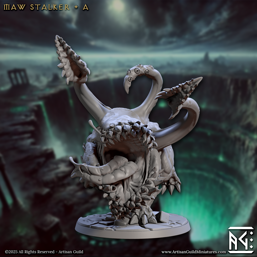 Artisan Guild - Otyugh, Maw Stalker A (Large) - Descent into the Hive of the All-Seeing 2025 February