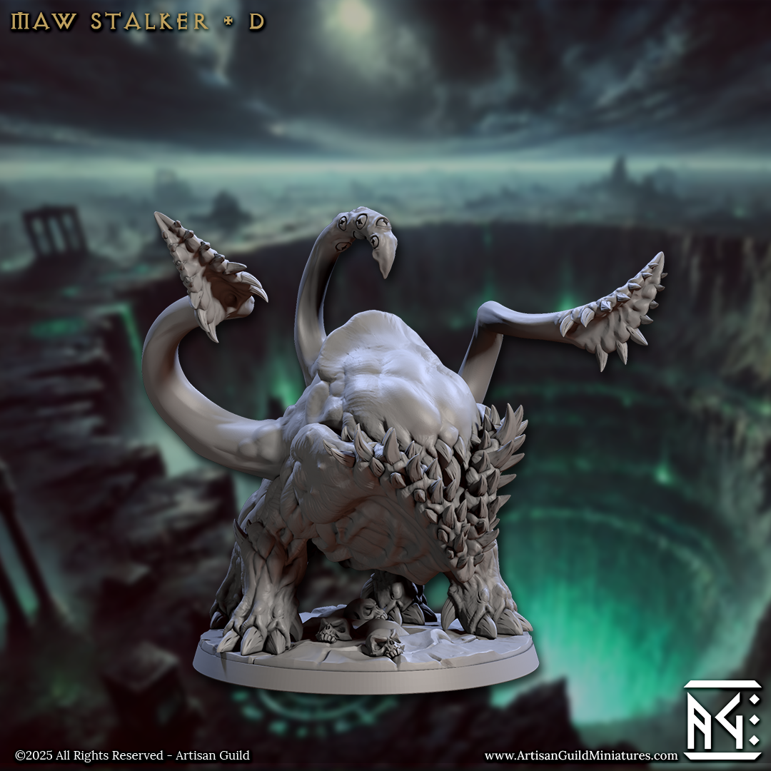 Artisan Guild - Otyugh, Maw Stalker D (Large) - Descent into the Hive of the All-Seeing 2025 February