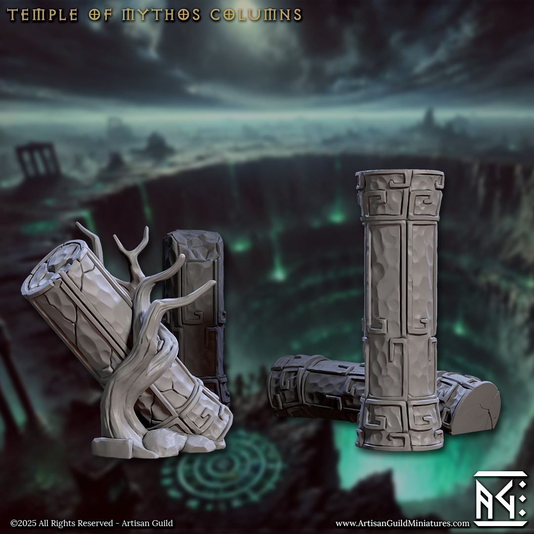 Artisan Guild - Pillars, Terrain - Descent into the Hive of the All-Seeing 2025 February