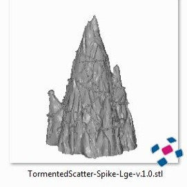 Printable Scenery - Tormented Scater - Demons Terrain