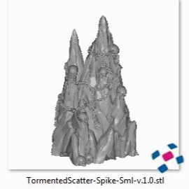 Printable Scenery - Tormented Scater - Demons Terrain