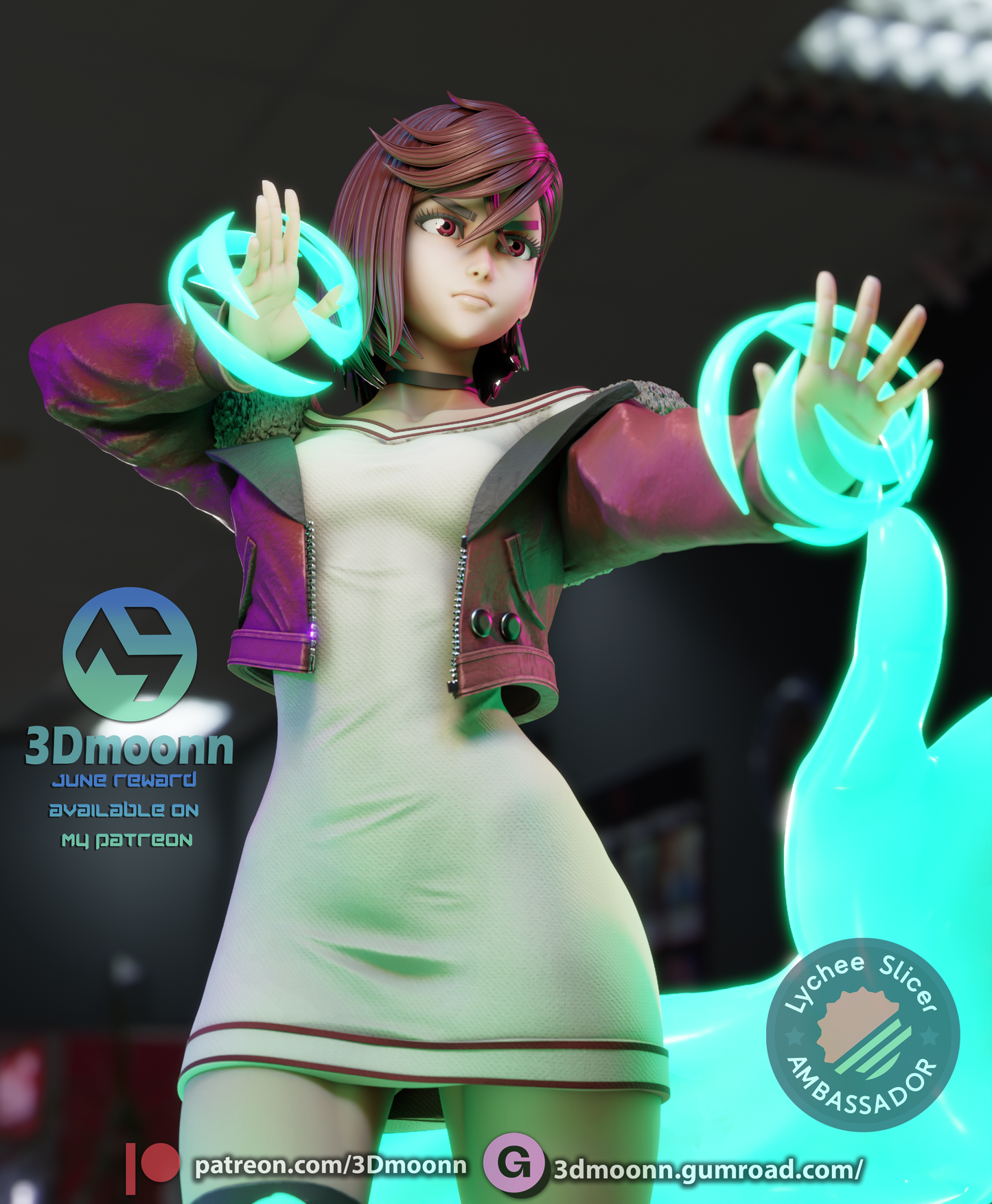 3D Moonn - Momo Ayase, Dandadan 2025 June
