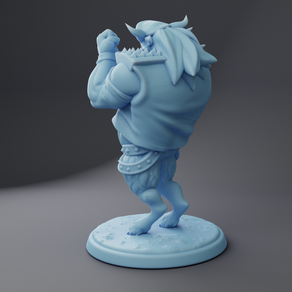 Twin Goddess Miniatures - Satyr the Cowboy Biker - Fantasy Western 2023 June