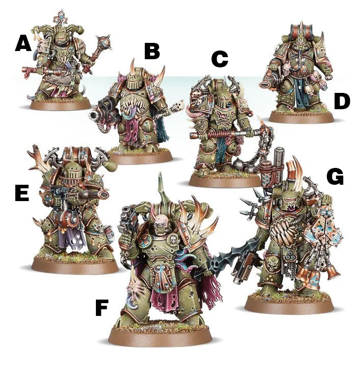 Games Workshop - Plague Marines - Warhammer 40k