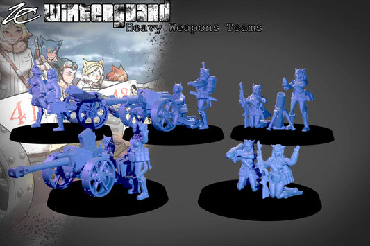 ZeDarkPenguin -  Nyokan Winterguard Heavy Weapons - 2021 August