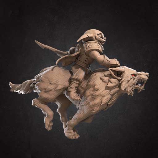Bite the Bullet - Goblins Wolf Riders - Goblins February 2021