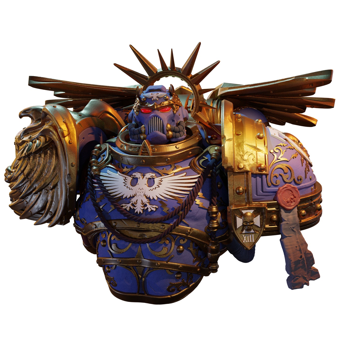 Alexi Konev - Roboute Guilliman Ultramarines (Bust) - Warhammer 40K