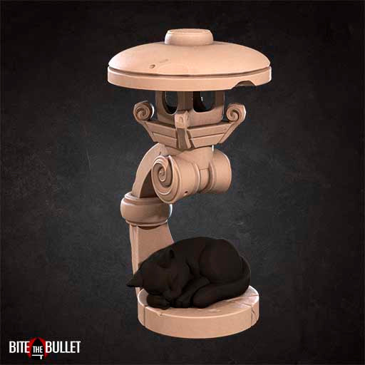 Bite the Bullet - Terrain, Scenery Japanese Garden - Japanese Bullet Town March 2022