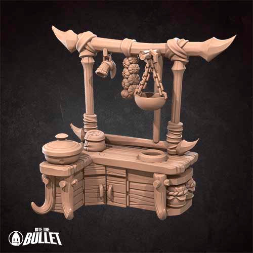 Bite the Bullet - Kitchen - Bullet Town, Fishing Village December 2023