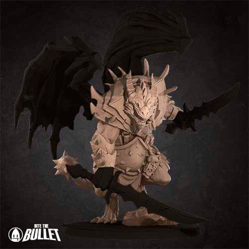 Bite the Bullet - Kapak Draconian (Large) - Iconic Monsters 2025 April