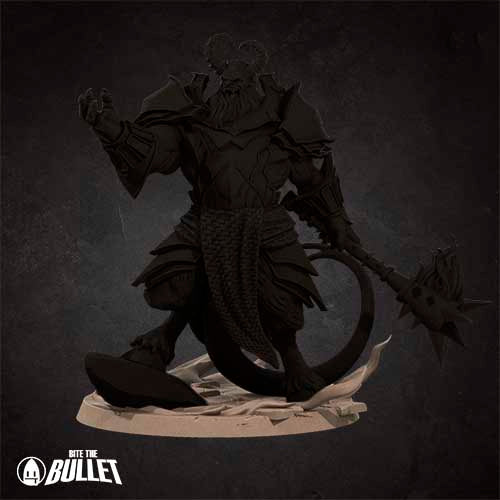Bite the Bullet - Fire Hellion (Huge) - Iconic Monsters 2025 April