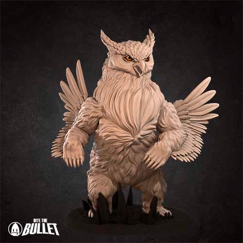 Bite the Bullet - Owlbear (Large) - Iconic Monsters 2025 April