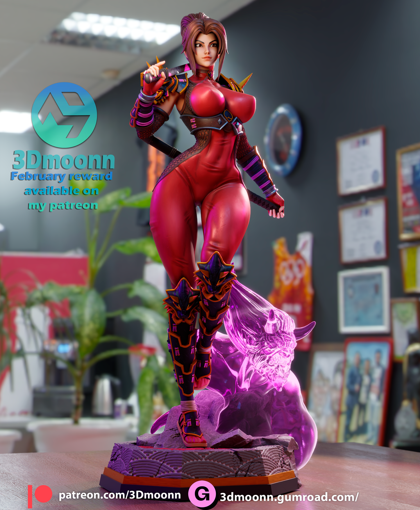 3D Moonn - Taki, Soulcalibur - 2025 February