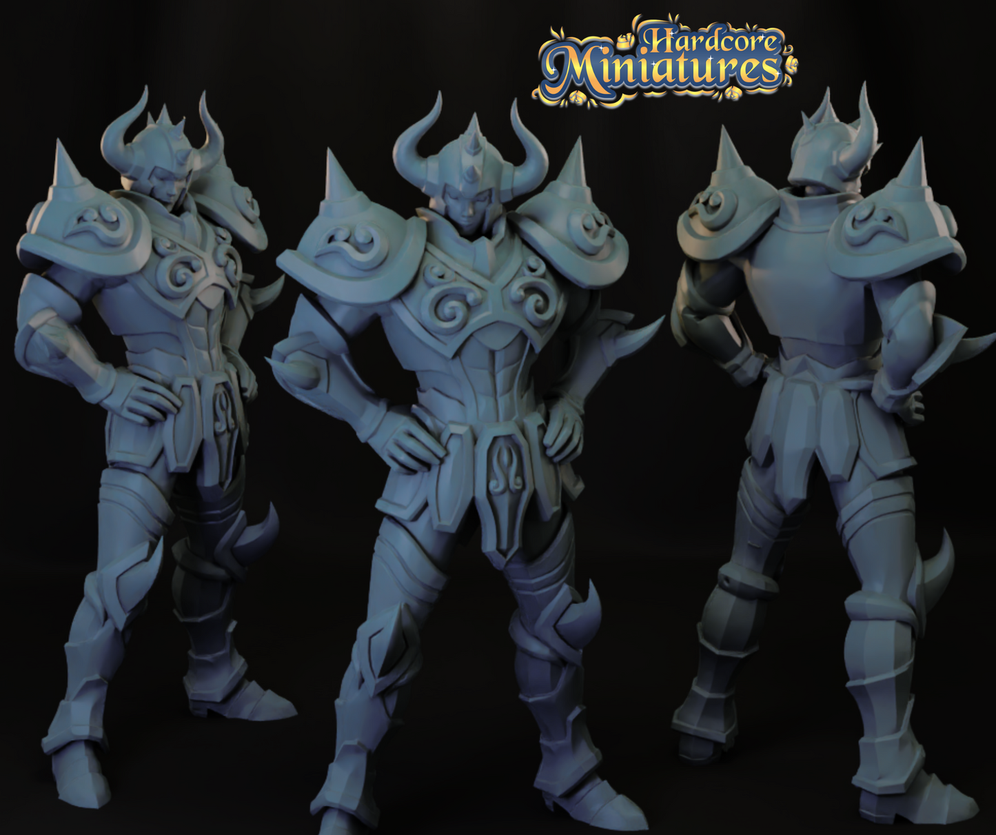 Hardcore Miniatures - Aldebaran de Tauro, Caballeros Dorados, Caballeros del Zodiaco