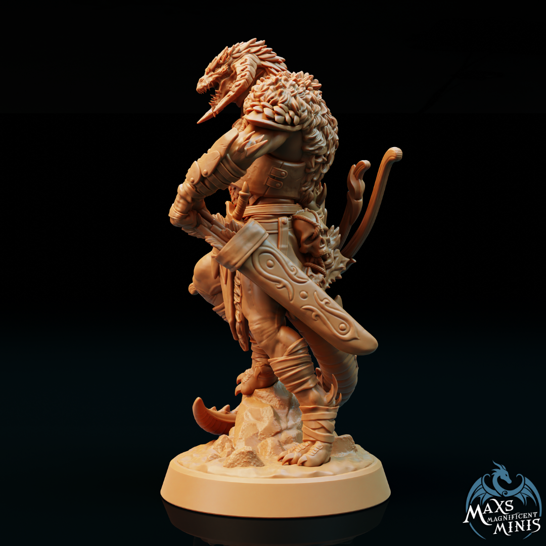 Max Magnificent Minis - Dragonborn Ranger - Welcome Pack