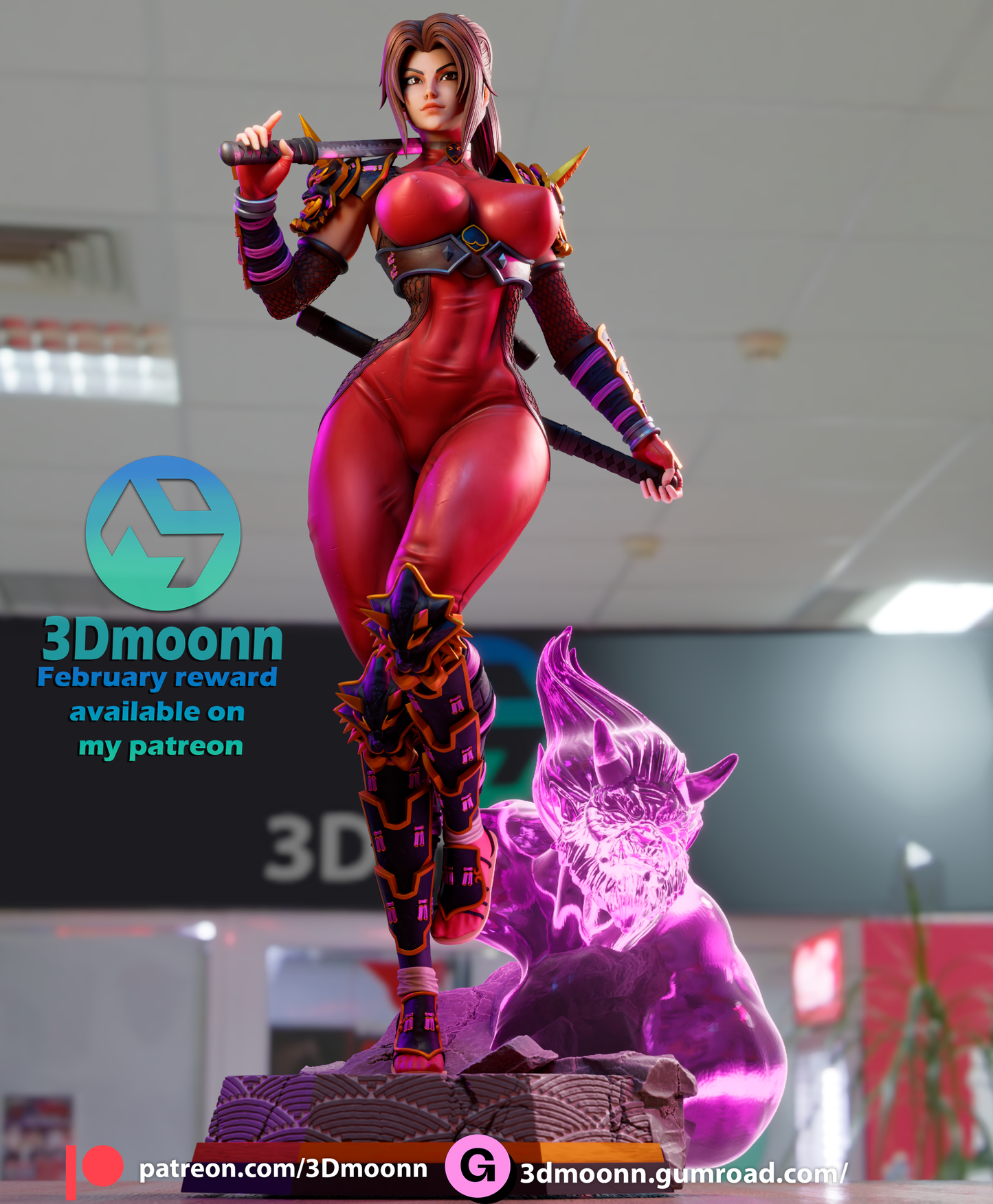 3D Moonn - Taki, Soulcalibur - 2025 February