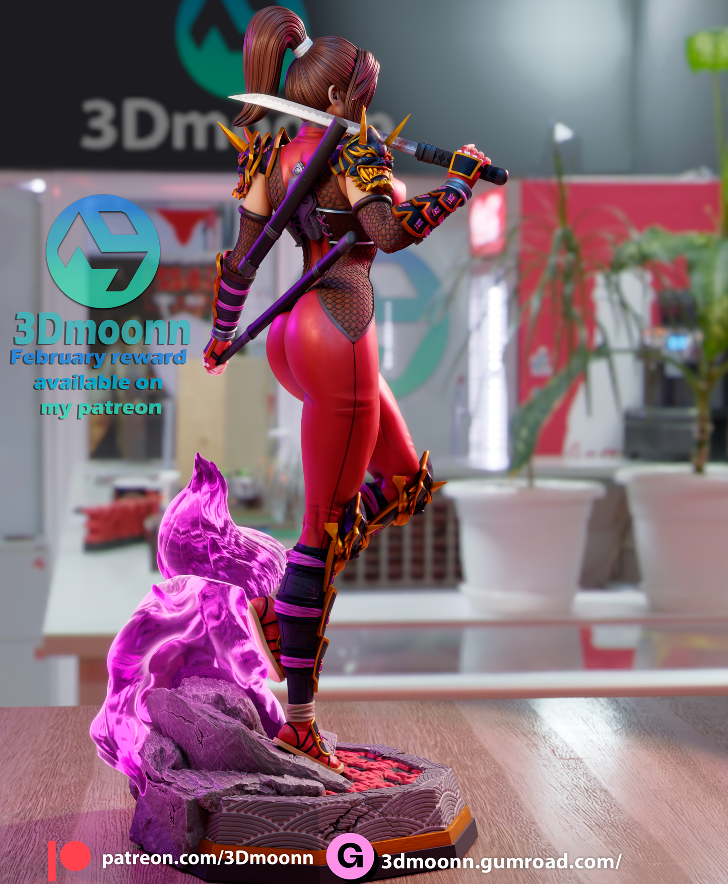 3D Moonn - Taki, Soulcalibur - 2025 February