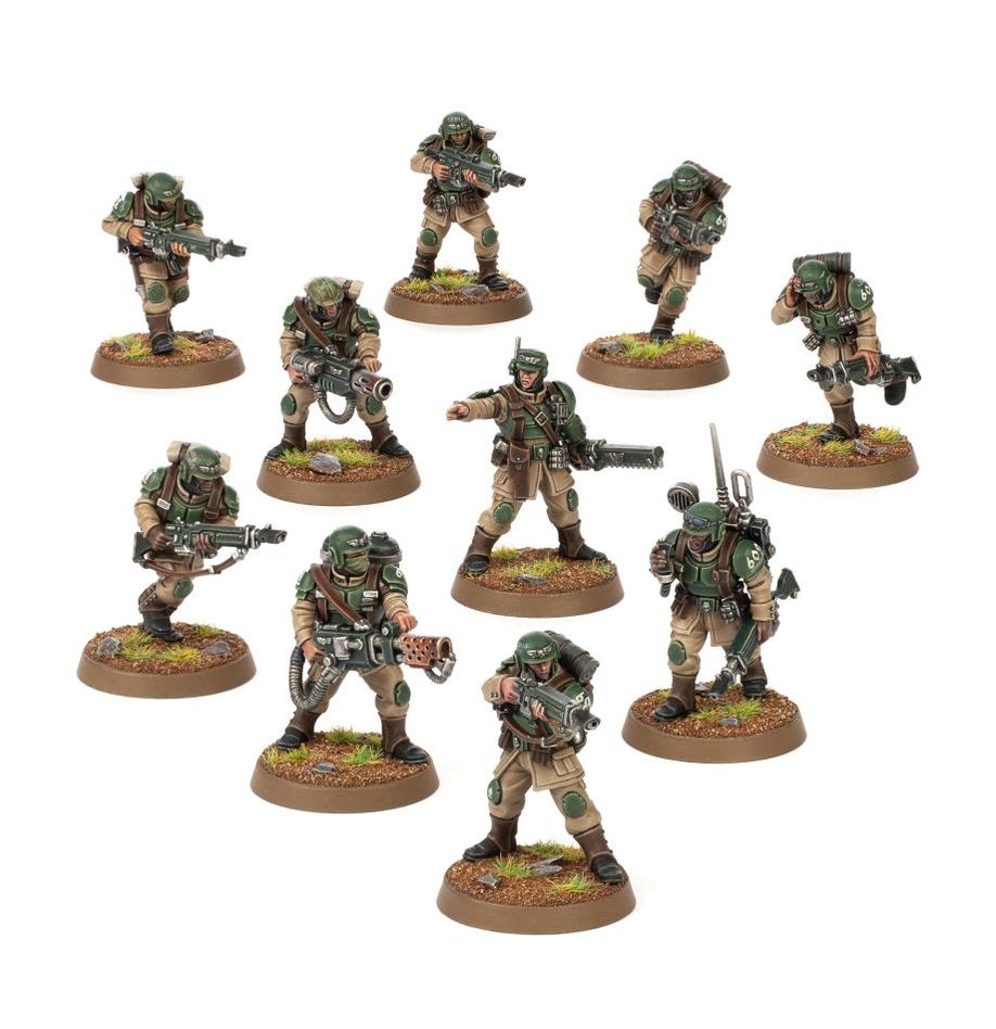 Games Workshop - Cadian Shock Troops, Astra Militarum - Warhammer 40K