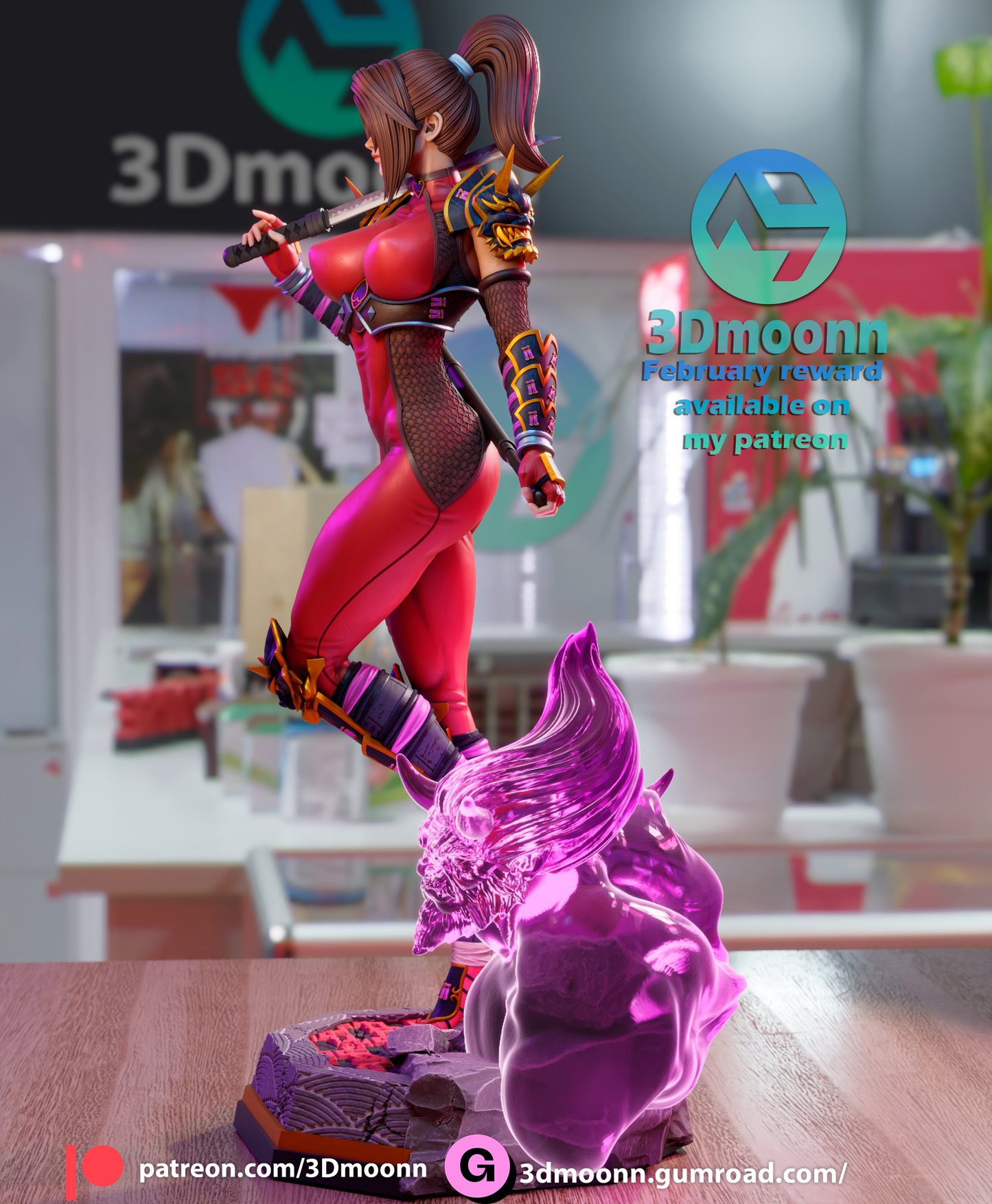 3D Moonn - Taki, Soulcalibur - 2025 February