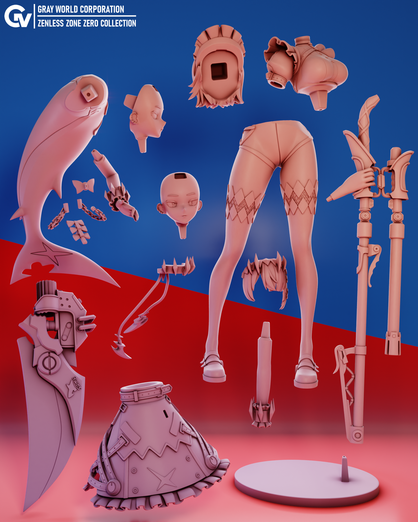 Gray Wolrd Corporation - Ellen Joe, Zenless Zone Zero