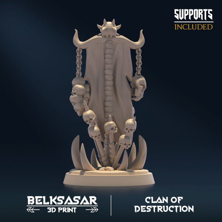 Belksasar - Clan of Destruction Banner - Clan of Destruction 2023 November
