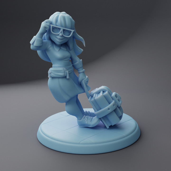 Twin Goddess Miniatures - Bernadette Fisslerocket - Fantasy College 2022 December