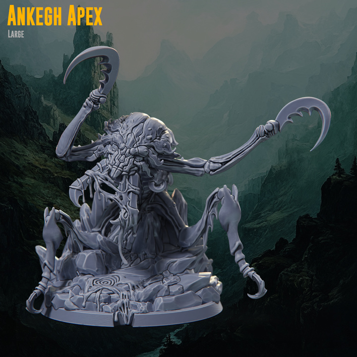 Claymore Miniatures - Ankheg Apex - The Blackspire Peak 2025 August