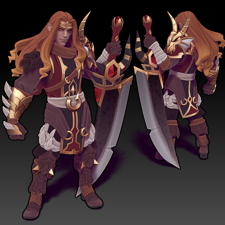 Twin Goddess Miniatures - Caldormu, The Dragon Knight - 2025 February