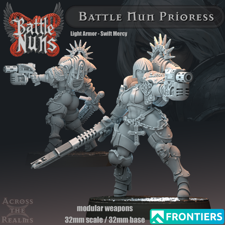 Across The Realms - Battle Nun Prioress, Adepta Sororitas - Warhammer 40K