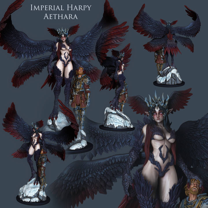 Ronin Arts - Aethara, Imperial Harpy - Storm Rider Harpies 2024 August
