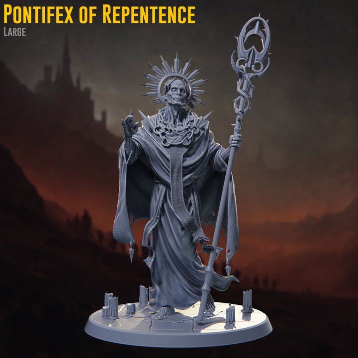Claymore Miniatures - Pontifex of Repetence (Large) - Crusader of Penitence 2025 October