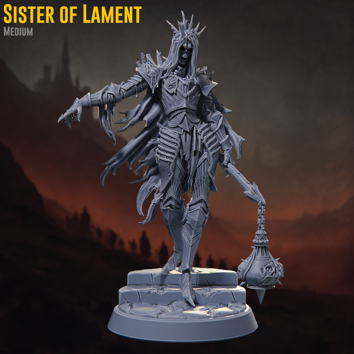 Claymore Miniatures - Sister of Lament - Crusader of Penitence 2025 October