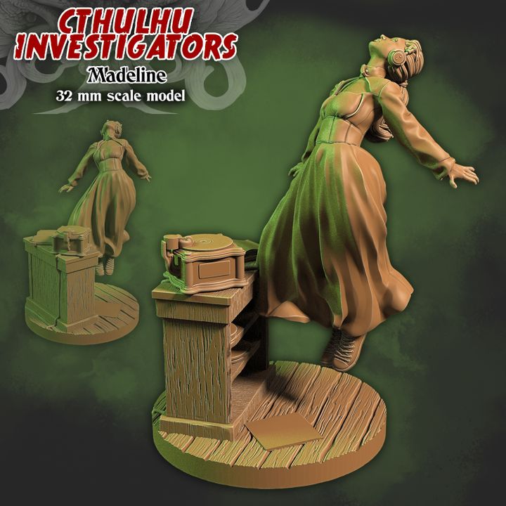 Sculptorium of Madness - Madeline - Chtulhu Investigators Vol.2