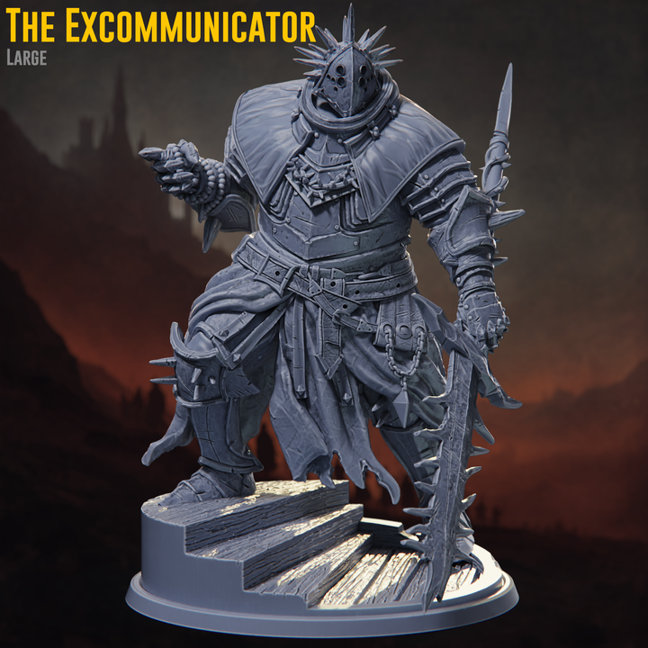 Claymore Miniatures - The Excommunicator (Large) - Crusader of Penitence 2025 October