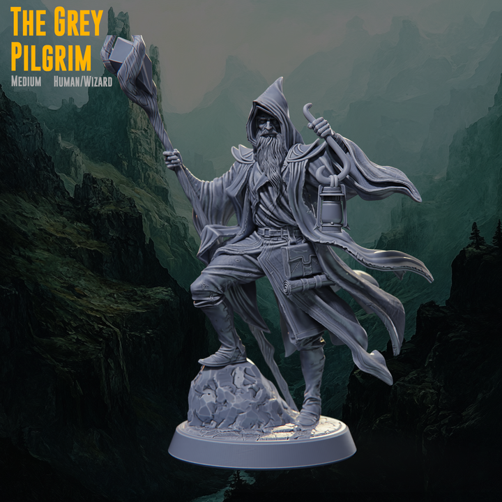 Claymore Miniatures - The Grey Pilgrim - The Blackspire Peak 2025 August