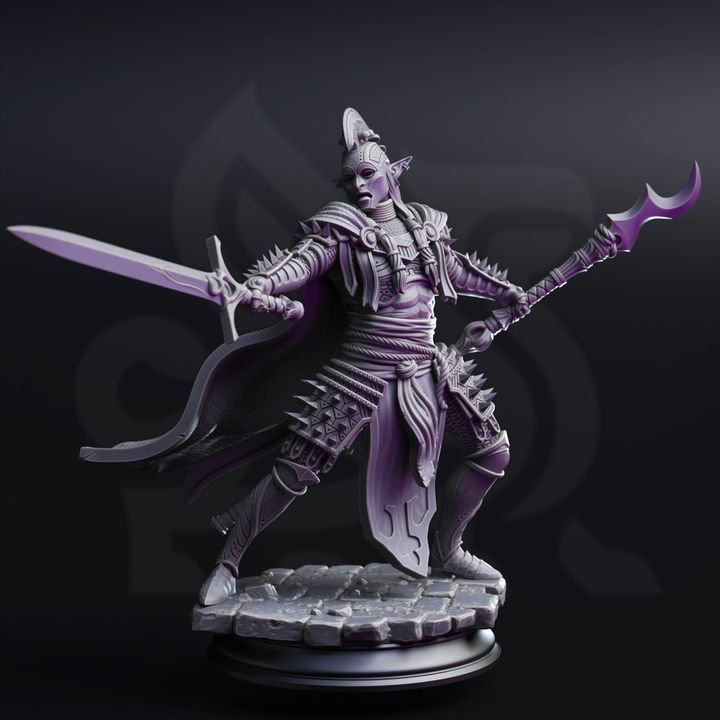 DM Stash - The Ordained, Face of House Glydrin - Drow from Beyond 2025 August