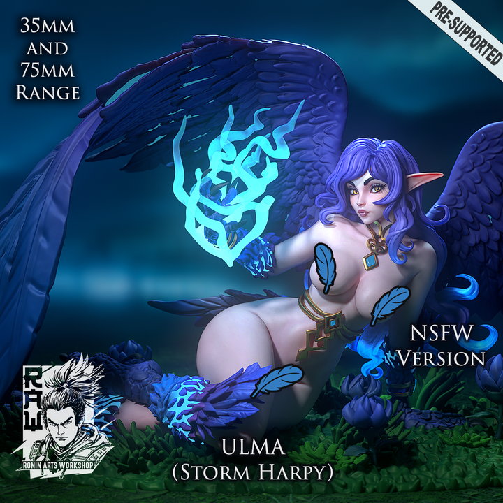 Ronin Arts - Ulma, Stormcaller Harpy - Storm Rider Harpies 2024 August