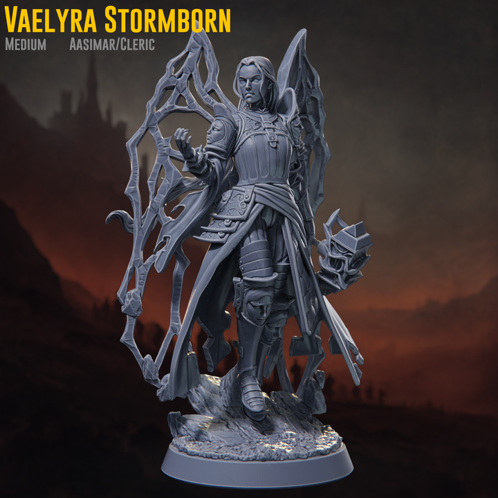 Claymore Miniatures - Vaelyra - Crusader of Penitence 2025 October