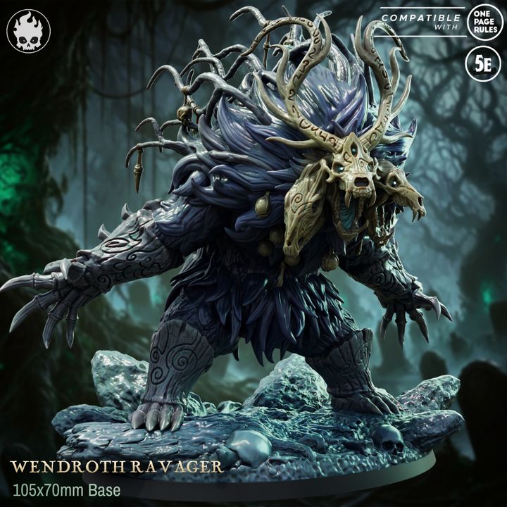 Flesh Craft Studio - Wendroth Ravager (Gargantuan) - The Shadmire Curse 2025 May