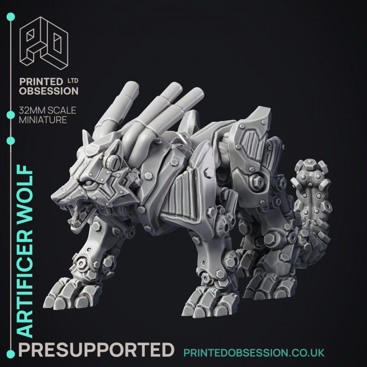 Printed Obsession - Artificer Wolf Companion, Battle Smith