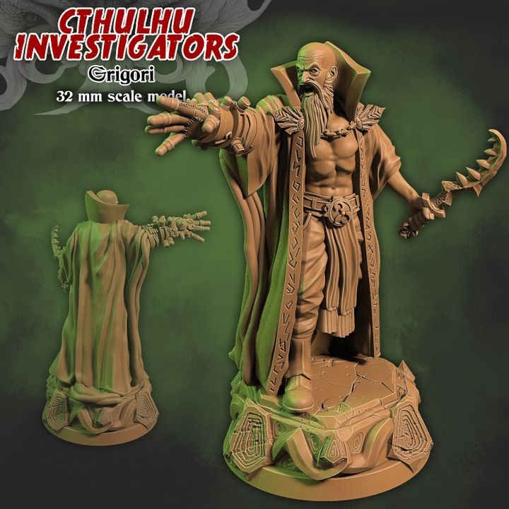 Sculptorium of Madness - Grigori - Chtulhu Investigators Vol.2