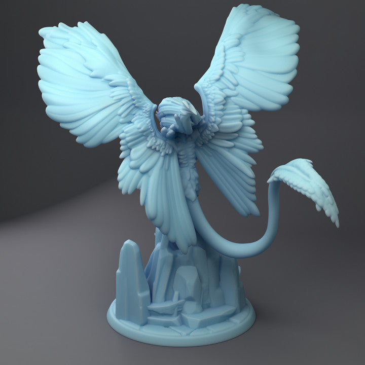 Twin Goddess Miniatures - Pteryx, the Harpy - 2022 April