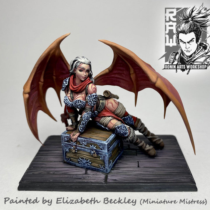 Ronin Arts - Izel, Barbarian Succubus Pin-Up