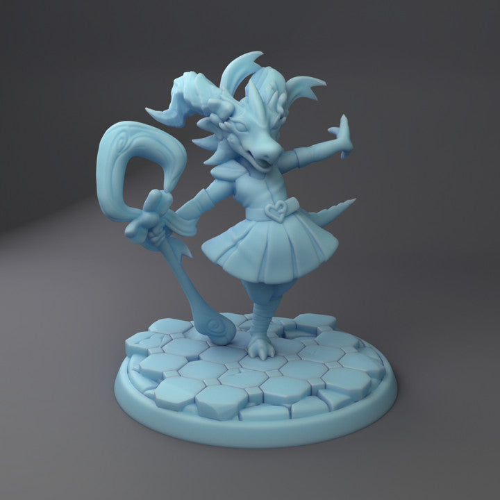 Twin Goddess Miniatures - Sailor Toril, Kobold Magical Girl - 2022 May