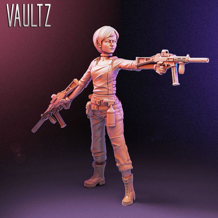 Vaultz - Rebecca Chambers, Resident Evil - Zombicide Size 35mm