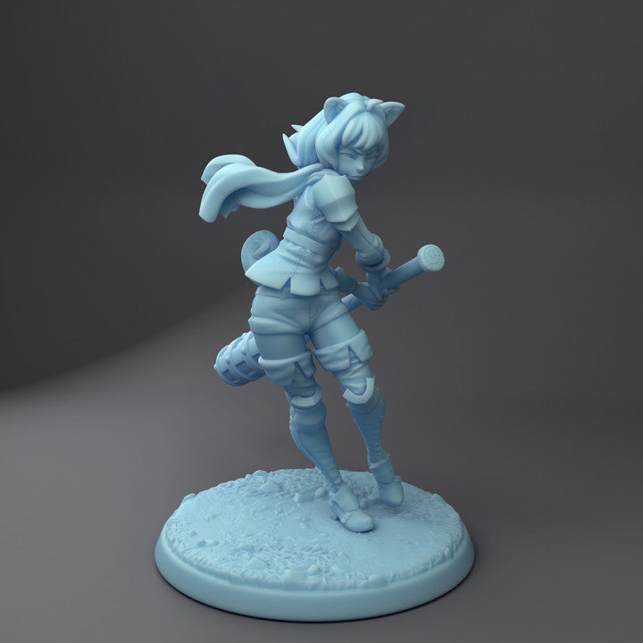 Twin Goddess Miniatures - Shib, the Dogegirl Bonker - 2022 April