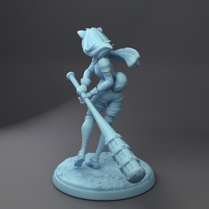 Twin Goddess Miniatures - Shib, the Dogegirl Bonker - 2022 April