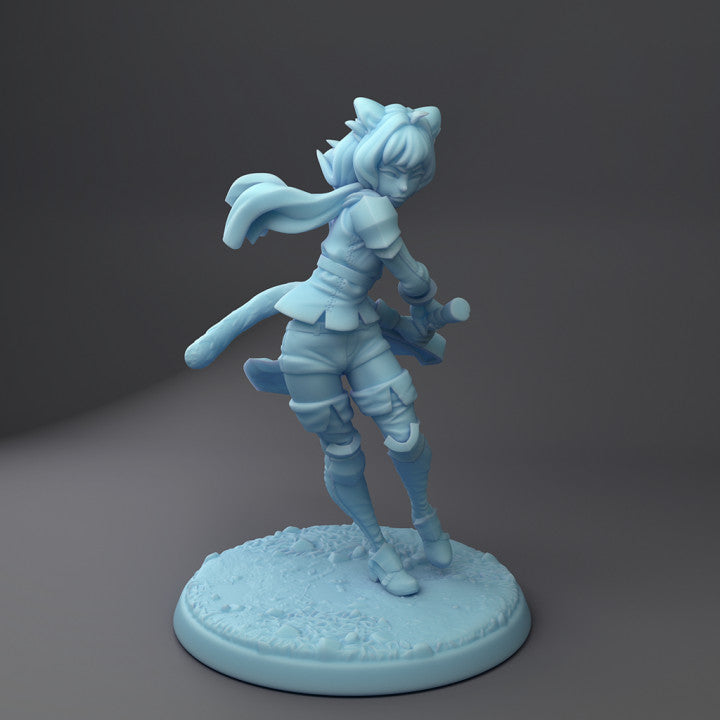 Twin Goddess Miniatures - Shib, the Dogegirl Bonker - 2022 April