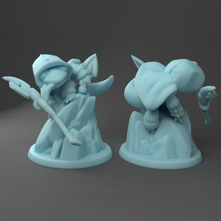 Twin Goddess Miniatures - Stabby the Salamander - 2020 June